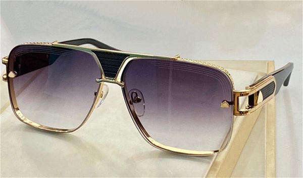 

men glasses the boldi 2 fashion design sunglasses square k gold frame high-end generous style outdoor uv400 eyewear, White;black