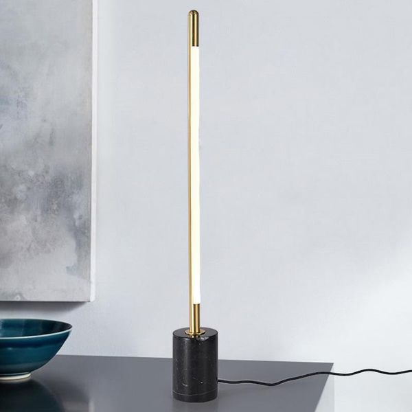 

table lamps modern minimalist lamp led marble floor for living room bedroom bar study bedside nordic decor home