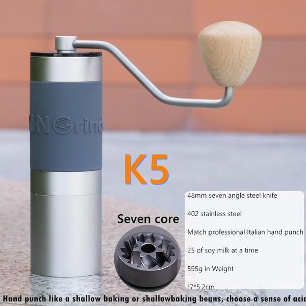 

manual coffee grinders kingrinder k3/k5 48mm conical burr espresso grinder mill grinding core super bearing recommend