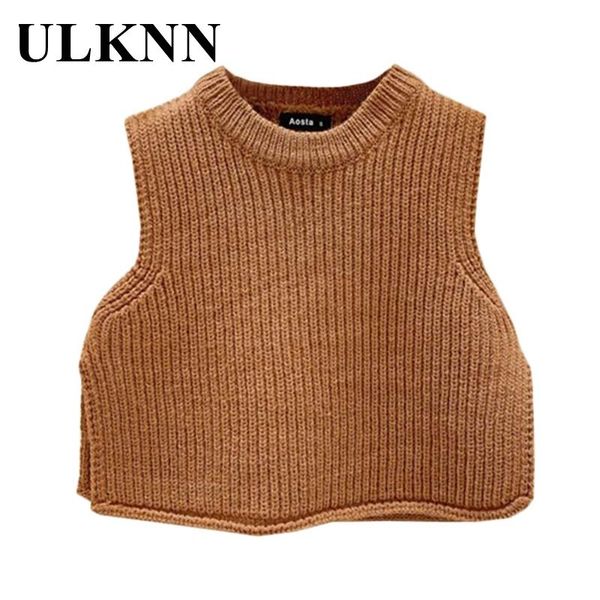 

baby kids vest boys girls simple all match sweater clothing children comfortable sleeveless solid color korean style 2021 waistcoat, Camo