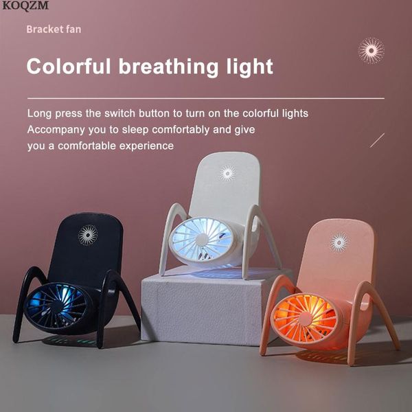 

cell phone mounts & holders mobile bracket fan creative deskportable mini chair with led light