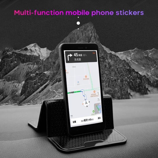 

cell phone mounts & holders car holder universal mobilephone wall desk sticker multi-functional nano rubber pad mount support anti-slip mat