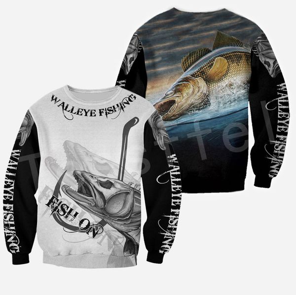 

fishbone pattern men's 3d printing hoodie visual impact party punk gothic round neck american sweater hoodie, Black