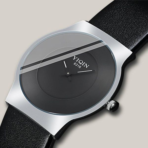 

wristwatches 2021 women wrist watches quartz waterproof ladies watch leather gifts for men clock, Slivery;brown