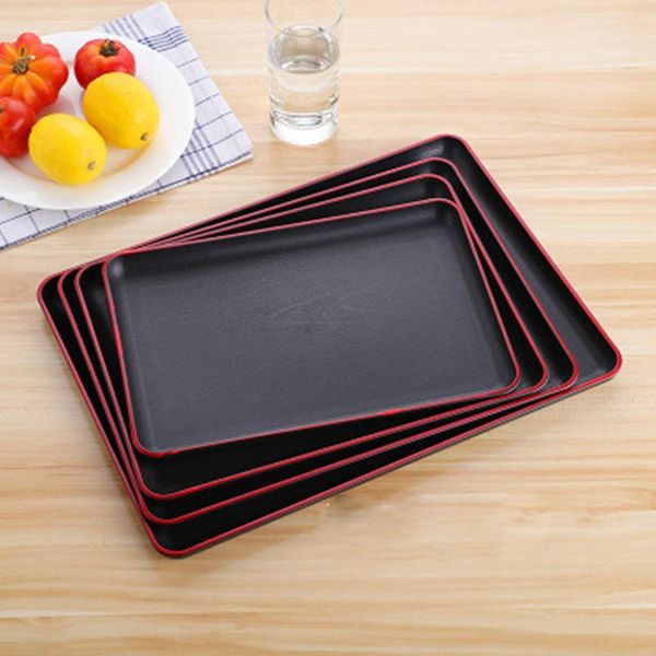 

dishes & plates serving tray rectangular plastic trays anti-slip scratch-resistant g10
