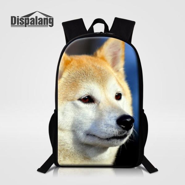 

backpack dispalang womens backpacks animal dog printing large school bags for teenagers kids bookbag mochila feminina
