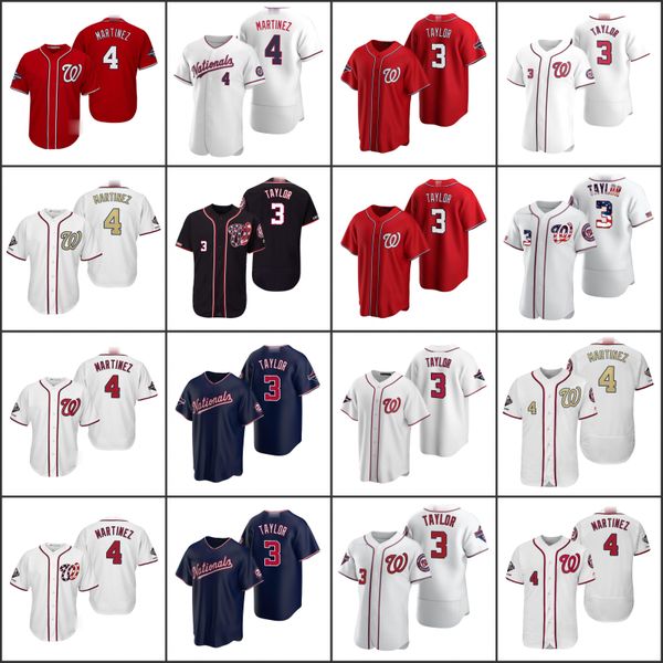 

washington nationals men 3 michael a. taylor 4 dave martinez women youthjersey, Black;red