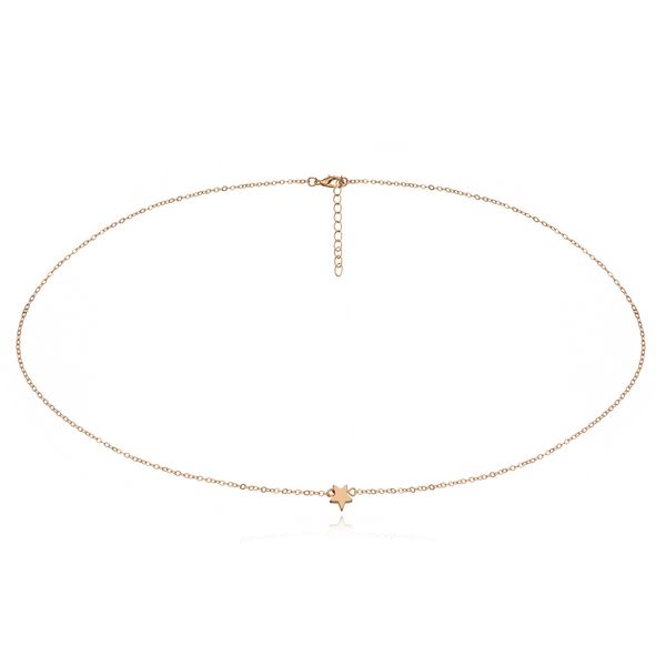 

european and american fashion waist female metal star diamond butterfly long tassel three-layer body chain, Silver