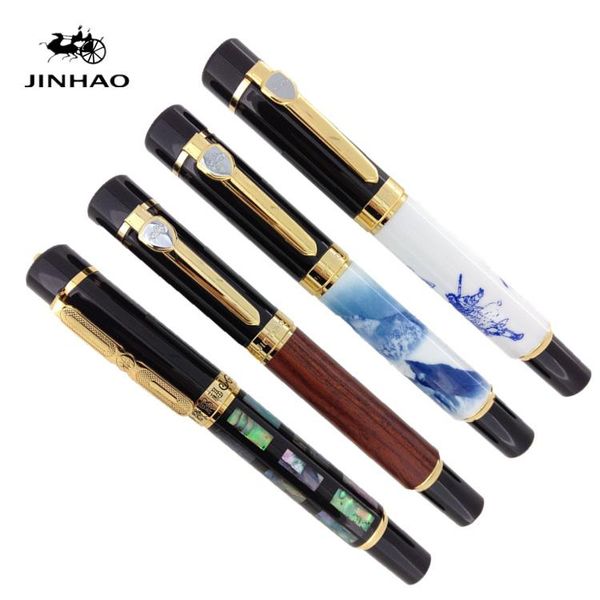 

gel pens jinhao 650 luxury gift colourful abalone shell ballpoint pen 0.7mm refill roller ball