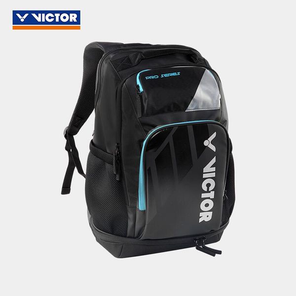 

genuine victor br8010 sports bag badminton tennis backpack handbag gym for 2 rackets sets