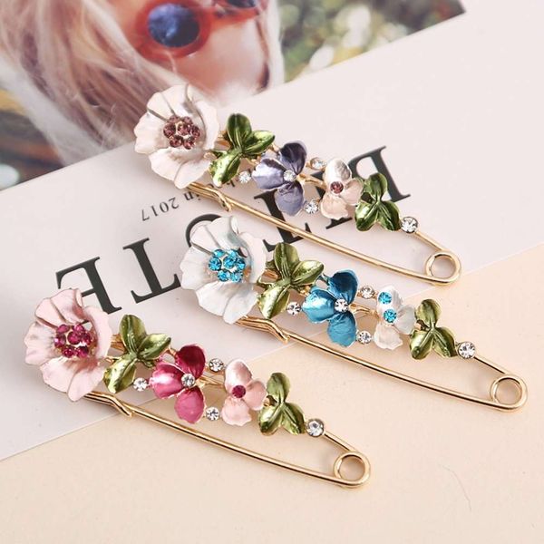 

water drill oil drop pin cute new brooch, Gray