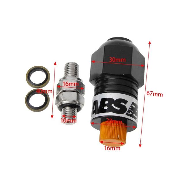 

motorcycle brakes 10mm anti-locked braking system screw brake caliper assist atv random colors