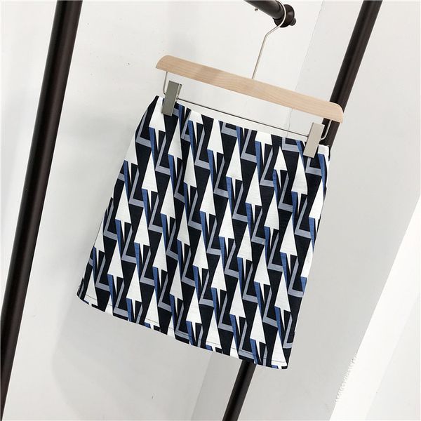 

chintudio spring dress high waist a-line women's short temperament skirt, Gray