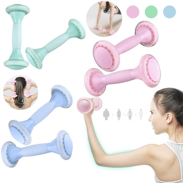 

accessories 1 pair dumbbell set weight for women multipurpose abdominal wheel strength training fitness equipment