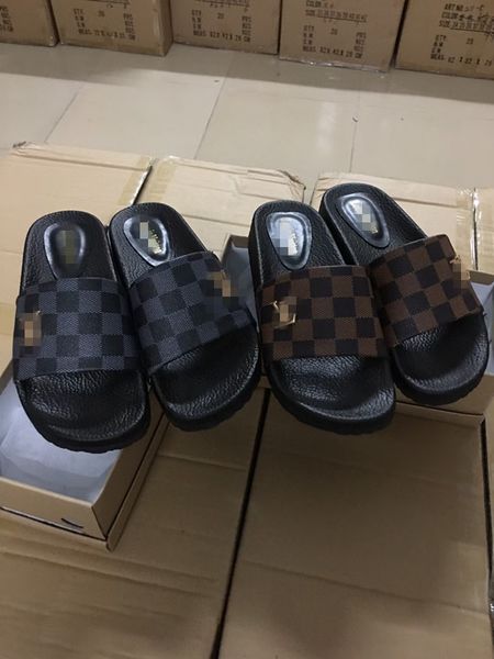 

slippers women ladies flat platform sandals rubber slide floral brocade gear bottoms gg&#13cc flip flops bee striped beach causal slipper, Black