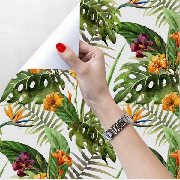 

wallpapers pvc po wallpaper landscape decorative 3d ldyllic flowersbe used for background home decoration wall sticker covering film