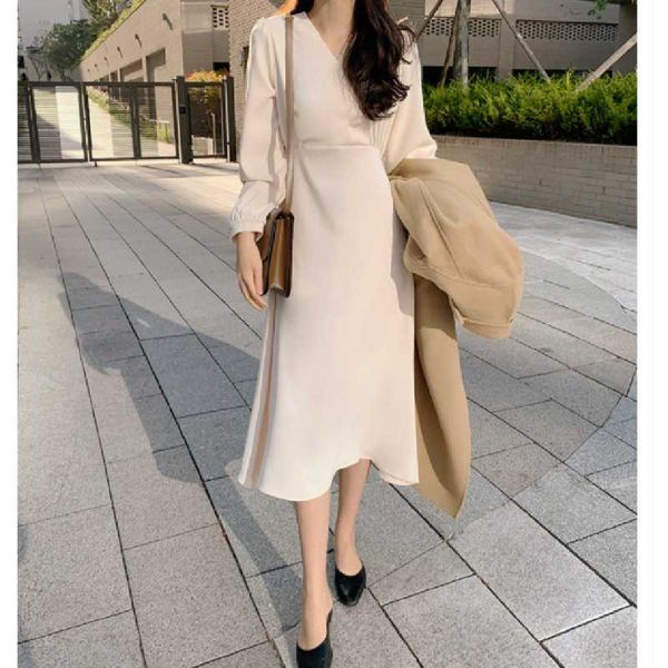 

plus size summer spring dress girls boho solid female vintage party oversize long sleeve women dresses robe vestido casual, Black;gray
