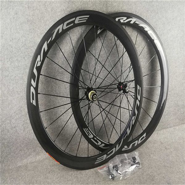 

dura ace road bike carbon wheels clincher 50mm depth 23mm width bicycle carbon wheelset can be xdb ship