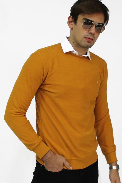 

men's hoodies & sweatshirts mustard crew neck mens sweatshirt, Black