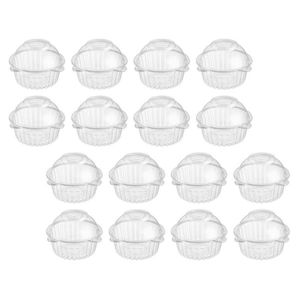 

gift wrap 60pcs disposable mousse boxes transparent shape dessert box cake