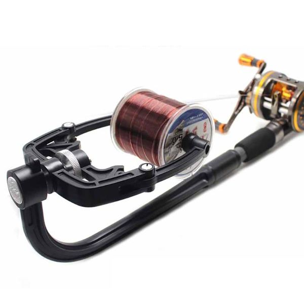 

baitcasting reels portable fishing line spooler winder reel spool spooling station system for spinning accessories