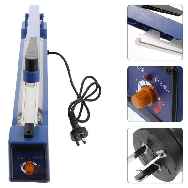 

bag clips 1 set impulse manual hand sealing machine film (au plug)