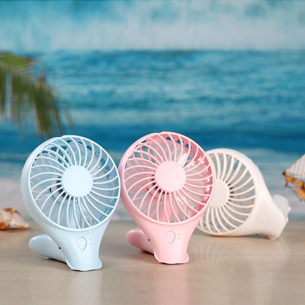 

electric fans cute mermaid foldable fan dc5v usb portable outdoor 1200mah rechargeable summer