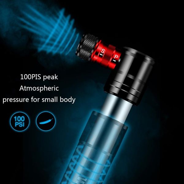 

bike pumps 2021 portable pump mini compressor nozzle adapter ultra light 100 psi tire inflator accessories fit presta schrader