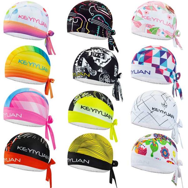 

cycling caps & masks keyiyuyan sunshade small cloth hat outdoor sports bike headwear uv protection mountain running ski, Black