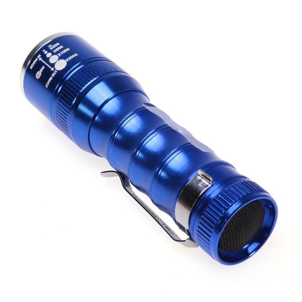 

mini 3 mode torch light zoomable t6 led 300 lumens camp lamp with clip waterproof tatical lanterna flashlights torches