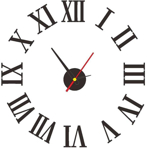 

nordic diy personalized decoration big wall clock living room art creative mute watch 3d modern minimalist 50cm clocks