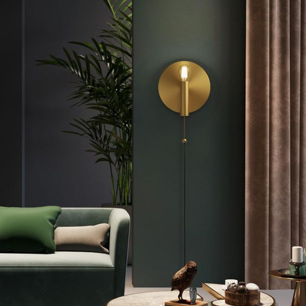

wall lamp modern copper lights led sconce bedroom bathroom living room indoor bedside kitchen dining light