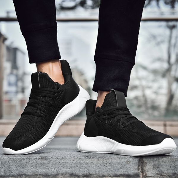 

omen for men shoes running fashion outdoor tripe black soft bottom skateboard suitable walking platform foam mens trainers chaussures light
