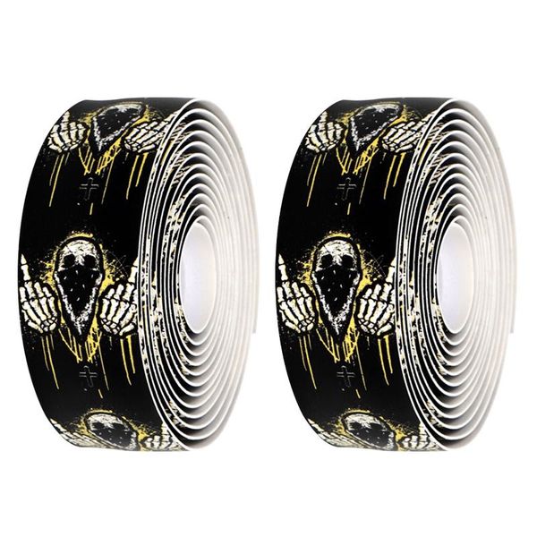 

bike handlebars &components 2 rolls handlebar tape non-slip handle warps with end plugs eva absorption bar cycling dependable