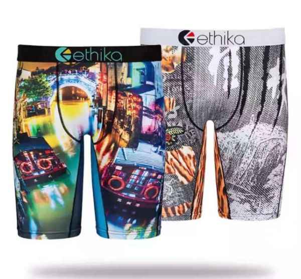 

ethika boxer underwear quick drying men's shorts belt sportswear large men's underwear ethika boxer underwear random mixed packagi, White;black
