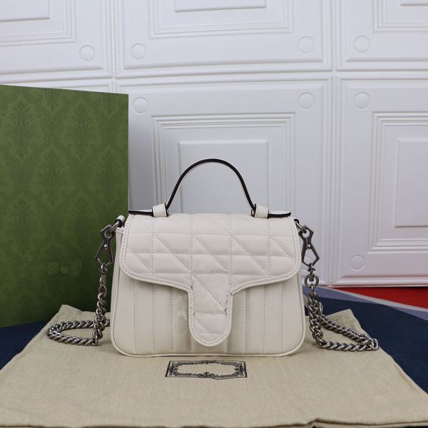 

women marmont crossbody bag with chain leather thread message bags