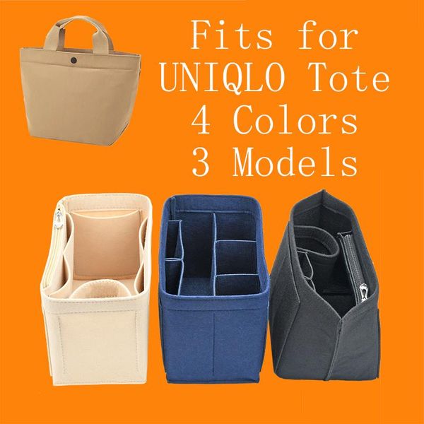 Accessori per parti di borse Organizer per inserti da donna per tote 4 modelli Borsa per trucco Borsa interna per donna Borse interne per cosmetici portatili 3 colori