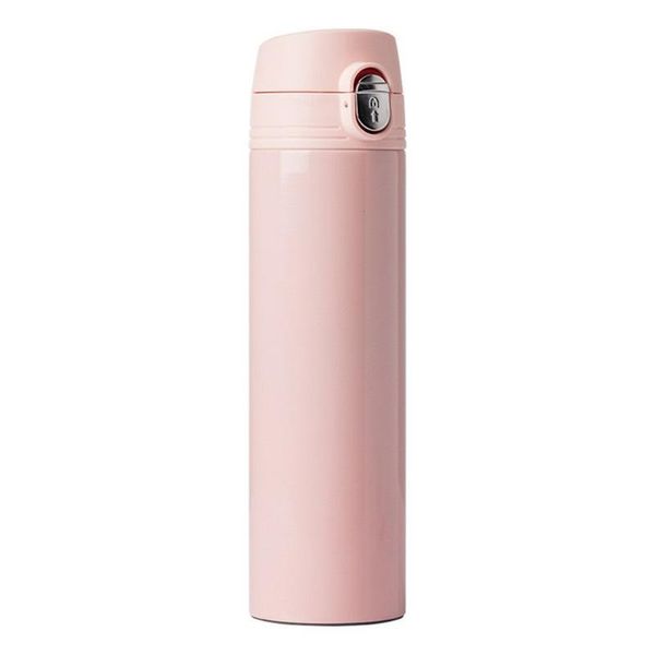 

water bottles 380ml double vacuum cup 304 stainless steel pink thermol bottle portable travel