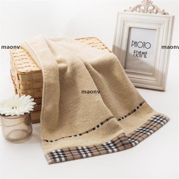 

classic stripe pattern face towels trendy soft touch men women cotton towel outdoor portable couple sport towels -1