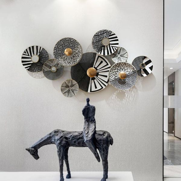 

decorative objects & figurines jane european three-dimensional handmade wrought iron wall decorations creative living room sofa background d
