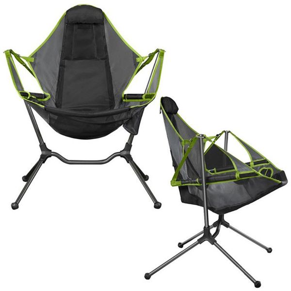 

fishing accessories rocking chair outdoor portable folding camping children swing stool