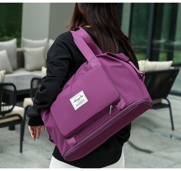 

dry and wet separation exercise portable yoga bag with large capacity foldable