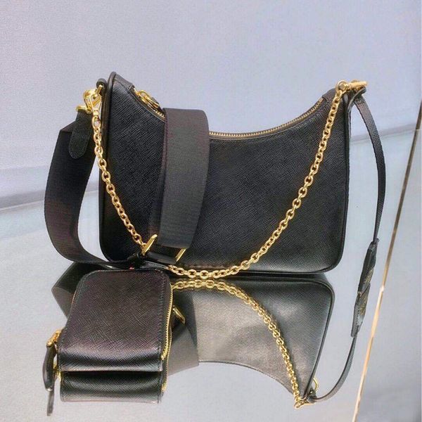 

genuine leather handbag hobo crossbody shoulder for women fashion s lady chains hands chain purse messenger
