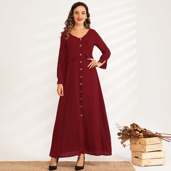 

casual dresses summer fashion women's french v-neck retro hepburn temperament long-sleeved a-line high-waist ladies all-match gn9i, Black;gray