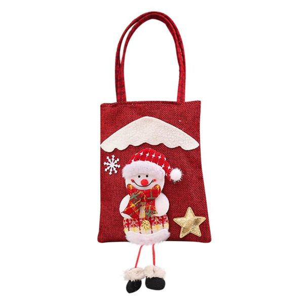 

christmas decorations wedding candy cookie bag kids gift 3d cloud santa claus reusable handbag xmas decoration for home party