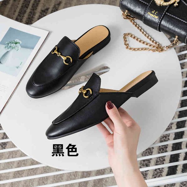 

slippers muller shoes women's new for spring and summer 383e, Black