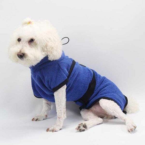 

pet towel super absorbent dog bathrobe superfine fiber quick warm bath dry cat drying clothes quickly grooming