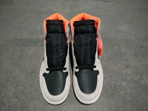 

2020 grey basketball shoes men athletic shoes come with box