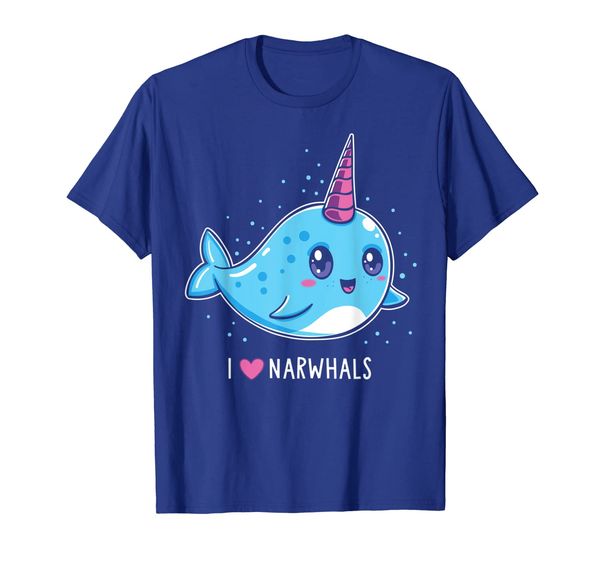 

Cute I Love Narwhals T-Shirt Kawaii Whale Gift, Mainly pictures