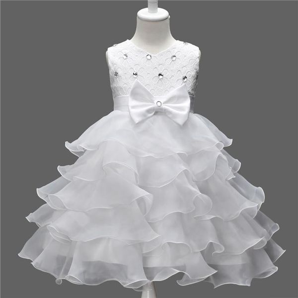 

girl's dresses fashion beige pink red white infant baby toddler dress for a wedding first communion little girls ball gowns, Red;yellow